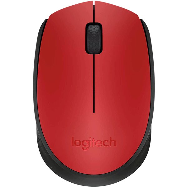 Logitech M170 Wireless Mouse Red