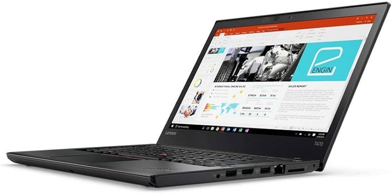 Lenovo ThinkPad T470s 6th Gen Intel Core i5-6300U 8GB RAM 256GB SSD 14" FHD Display Bluetooth Webcam WiFi Intel Graphics Ex Uk 6 Months Warranty
