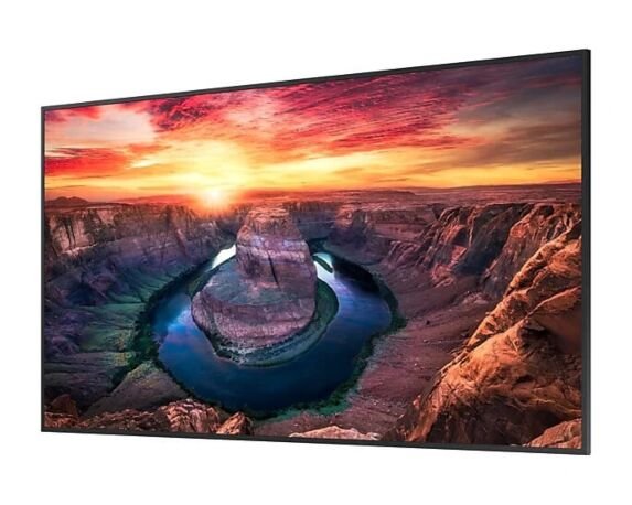 Samsung 65" Crystal UHD Signage QMC Even Bezel Tizen OS Ultra-Slim Interactive Flat Panel Signage Display Commercial Display LH65QMCEBGCXUE