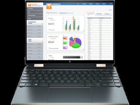 HP Spectre x360 Convertible Laptop PC 14-ea0000 13.5" FHD Touchscreen Display 11th Gen Core i7-1165G7 2.8GHz 8GB RAM 512GB SSD NVMe Backlit Keyboard 1 Year Dealership Warranty