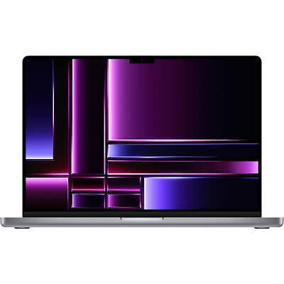 Apple MacBook Pro A2780 M2 Pro Chip 16GB RAM 1TB SSD 19-Core GPU 16" Liquid Retina XDR Display Touch ID Sensor (2023) MNW93LL/A 1 Year Warranty