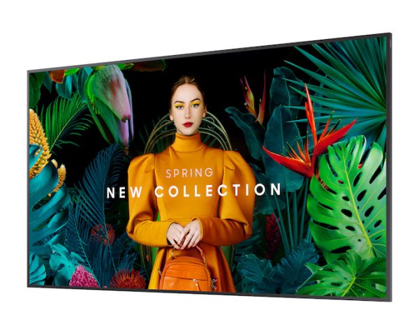 Samsung 50" Crystal UHD Signage QBC Quantum Processor Lite 4K Ultra-Slim Signage Display Commercial Display LH50QBCEBGCXUE
