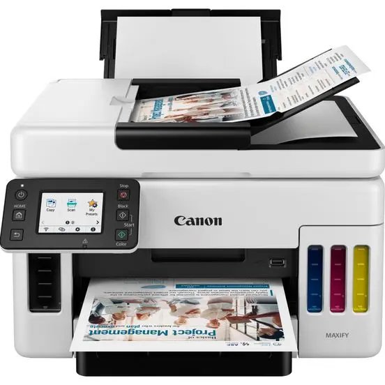 Canon MAXIFY GX6040 MFP Duplex InkJet Printer Wi-Fi Ethernet Print Copy Scan & Cloud A4