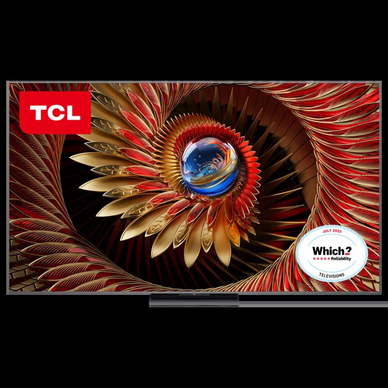TCL 65 Inch C8K QD-Mini LED AMD FreeSync Premium Pro Bang & Olufsen Bezel-less Smart Google TV 65C8K