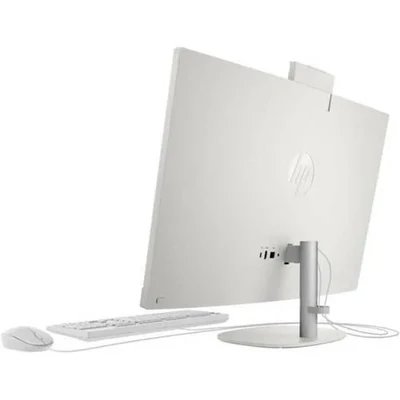 HP All-in-One 24-CB1490NH Intel Core i5-1235U 8GB RAM 512GB SSD 23.8" FHD Touchscreen Display HP True Vision 720p HD Tilt Privacy Camera HP 125 Wired Keyboard and Mouse Combo FreeDOS 1 Year Warranty