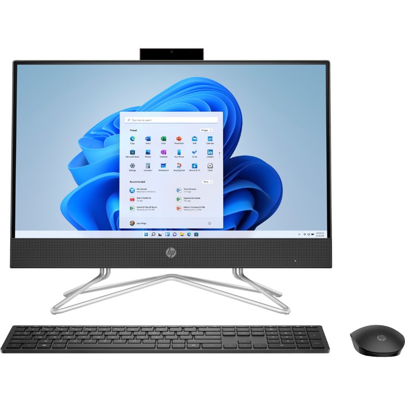 HP 22-c0xx All In One PC 8th Gen Intel Core i3-8130U @2.20GHz 4GB RAM 500GB HDD 22" Display Bluetooth Webcam WiFi 1 Year Dealership Warranty