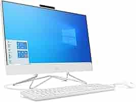HP 24-Df0xx All-In-One Desktop Intel Core i3-1100T 4GB DDR4-3200 SDRAM 512 GB PCIe NVMe M.2 SSD 23.8" Diagonal FHD IPS Widescreen WLED-Backlit Anti-Glare 1 Year Dealership Warranty