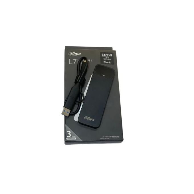 Dahua L7 512GB Portable SSD Up to 1050MB/s (DHI-PSSD-L7-512GB)