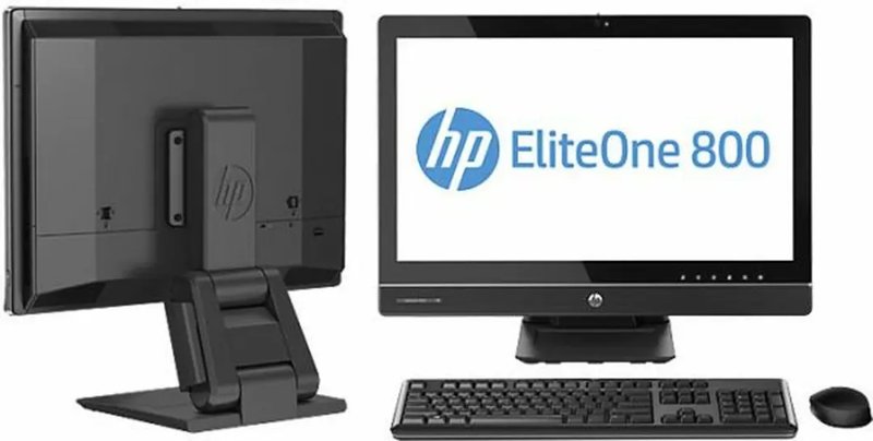 Hp Elite 800 G1 4th Gen All In One Core i5 8GB 128GB 23" Display Dvdrw webcam Ex UK 3 Months Warranty (Everything is in the monitor)
