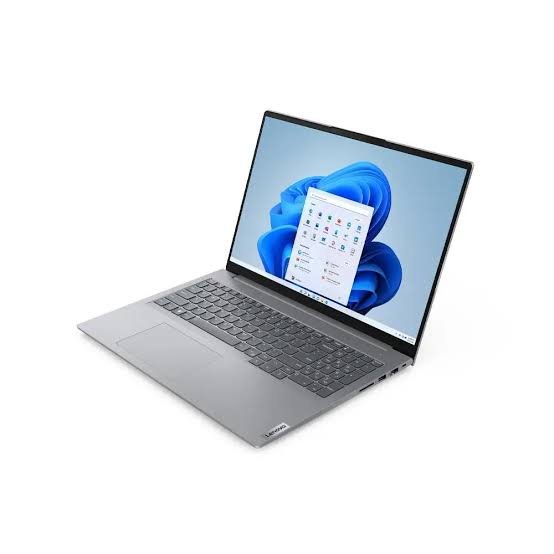 Lenovo ThinkBook 16 G6 IRL 13th Gen Intel Core i5-13420H 8GB DDR5-5200 RAM 512GB SSD 16" WUXGA IPS Anti-Glare Display Integrated Intel UHD Graphics 720p Webcam Privacy Shutter & Dual Mics Fingerprint Reader 1 Year Warranty