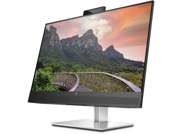 HP E27m G4 27" QHD IPS USB-C Conferencing Business Monitor Integrated Webcam Integrated Speakers Standard Security Lock Slot - 40Z29AS