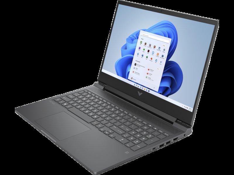 HP Victus 15-fb0011AX AMD Ryzen 5 5600H 15.6" FHD 144Hz Display 16GB DDR5 RAM 1TB PCIe Gen4 NVMe M.2 SSD 4GB GDDR6 AMD Radeon RX 6500M Dedicated Graphics HP Wide Vision 720p HD Camera  Dual Speakers Backlit Keyboard Mica Silver 1 Year Dealership Warranty