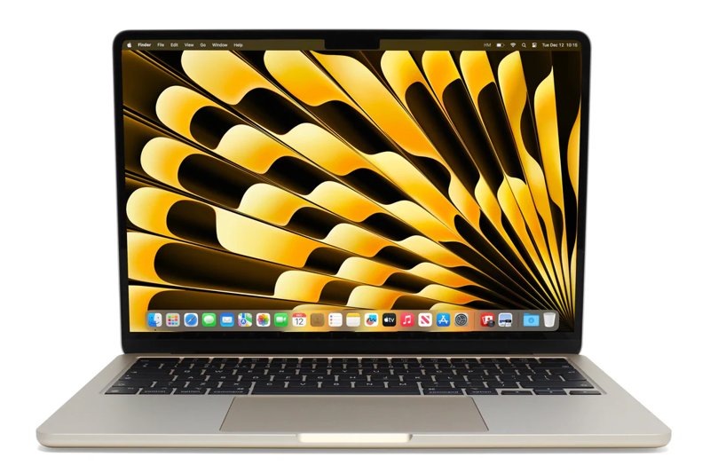 Apple MacBook Air M4 10-Core Chip (MW103) 16GB RAM 512 GB SSD 13.6" Liquid Retina Display LED-Backlit Magic Keyboard 16-core Neural Engine 1 Year Warranty (Starlight}