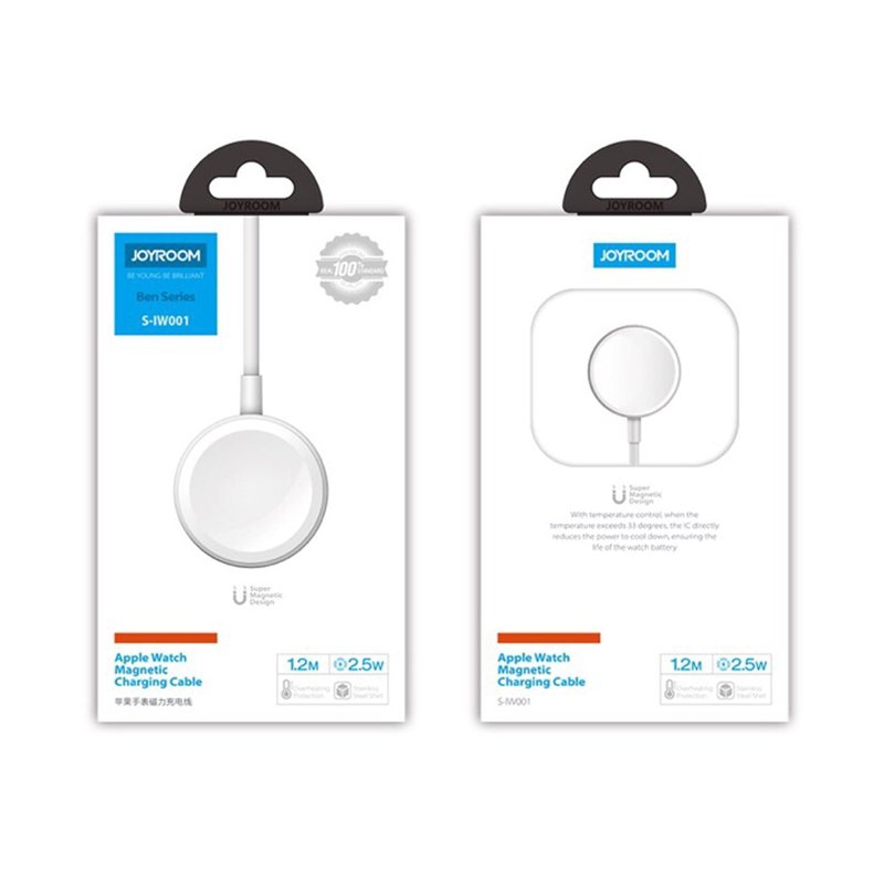 Joyroom USB-A To iPhone Smart Watch 2.5W Magnetic Charging Cable 1.2M	