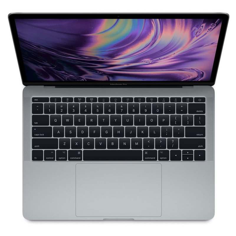 Apple MacBook Pro 7th Gen Intel Core i5 @2.3GHz 8GB RAM 256GB SSD ROM 13.3" LED IPS Display Intel Iris Graphics WiFi Webcam USB Type C Ports A1708 Certified Refurbished Ex UK 6 Months Warranty