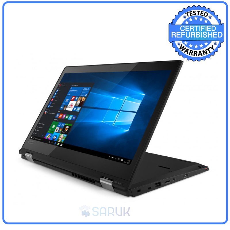 Lenovo Yoga L380 x360 8th Gen Intel Core i3-8250U 8GB RAM 256GB SSD 13.3" FHD IPS Touch Screen Display Intel HD Graphics Bluetooth 720HD Camera WiFi FreeDOS Ex Uk 6 Months Warranty