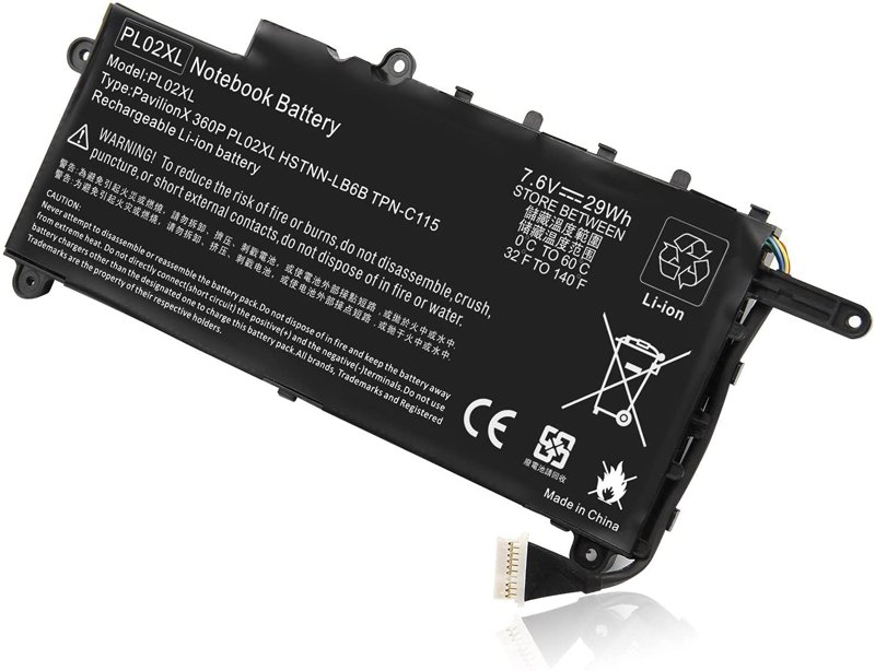 HP PL02XL Battery Replacement For Pavilion 11X360 Pavilion x360 11-N001xx Laptop Battery - Original