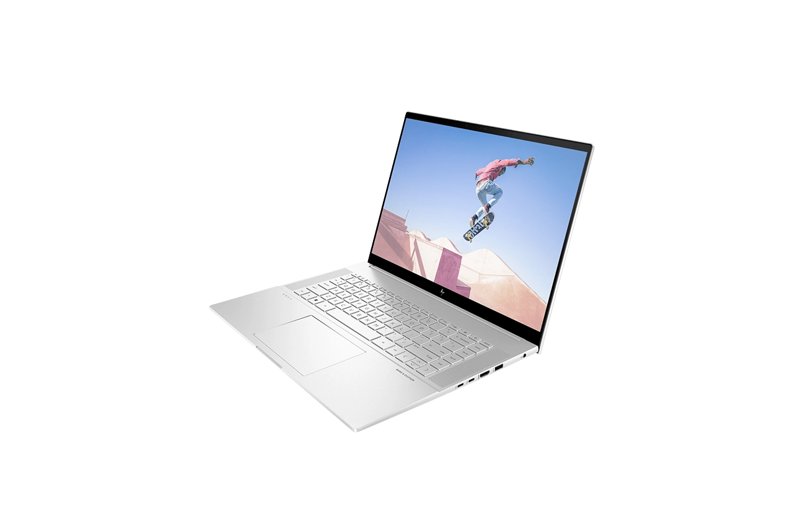 HP ENVY 16-h1053dx 13th Gen Intel Core i7-13700H 16" 16GB DDR5-5200 RAM 1TB PCIe Gen4 NVMe M.2 SSD 8GB GDDR6 Dedicated NVIDIA RTX 4060 Laptop GPU 5MP IR Webcam Multi-Touch Laptop Dual Mics Audio by Bang & Olufsen Quad Speakers Windows 11 2024 Model 1 Year Manufacturer Warranty