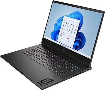 HP OMEN 16-WF0XXX Gaming Laptop 13th Gen Intel Core i7 8GB RAM 512GB SSD 16" FHD Display 6GB GDDR6 NVIDIA GeForce RTX Laptop GPU HP True Vision 1080p Audio by Bang & Olufsen 1 Year Dealership Warranty
