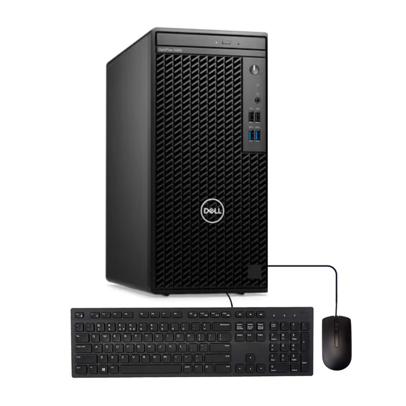 Dell Optiplex 7020 Micro Tower Desktop Core i3-12100 8GB RAM 512GB SSD Integrated Intel UHD 770 Graphics Ubuntu CPU Only Plus Keyboard and Mouse 1 Year Warranty