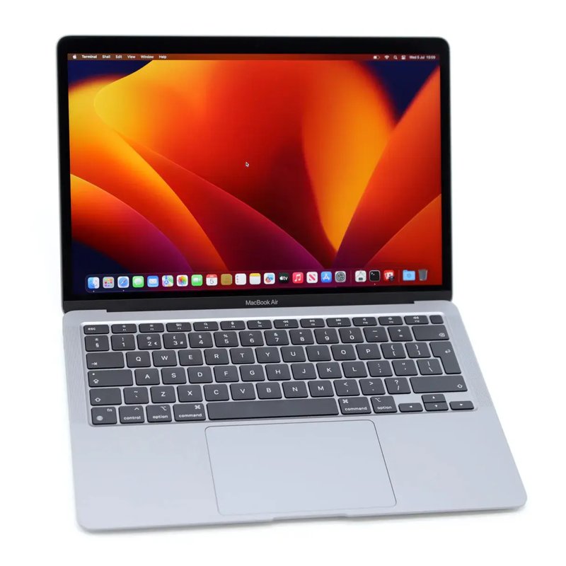 Apple MacBook Air M1 Chip 8-Core 16GB RAM 256GB SSD macOS 13.3" Retina IPS Display A2337 Ex Uk 6 Months Warranty Space Gray
