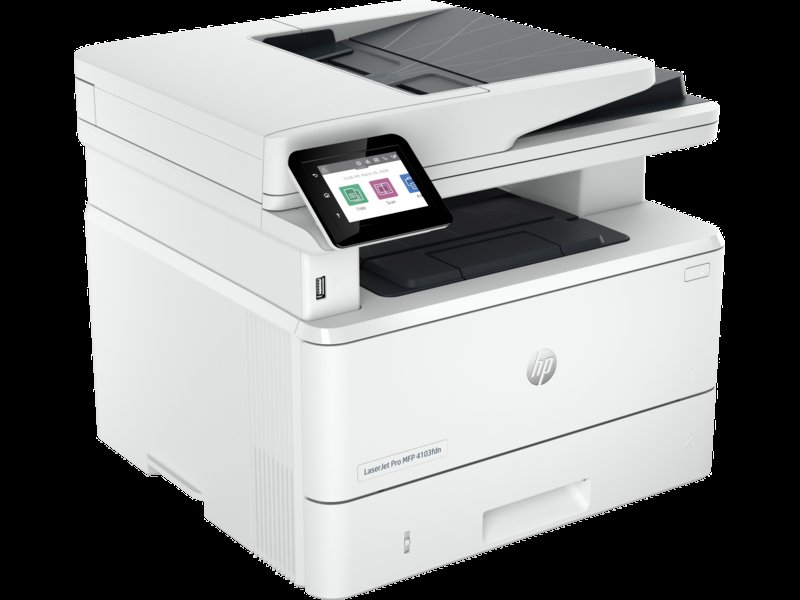 HP LaserJet Pro MFP 4103fdw Printer Print Copy Scan Fax ADF Duplex