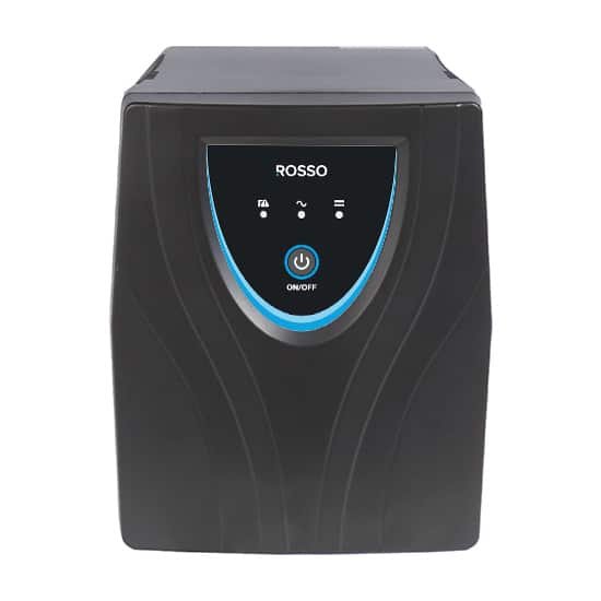 ROSSO Power GRS1000 LED 1000VA AVR 230V IEC Outlet Tower Line Interactive UPS ROS-TLS-1000