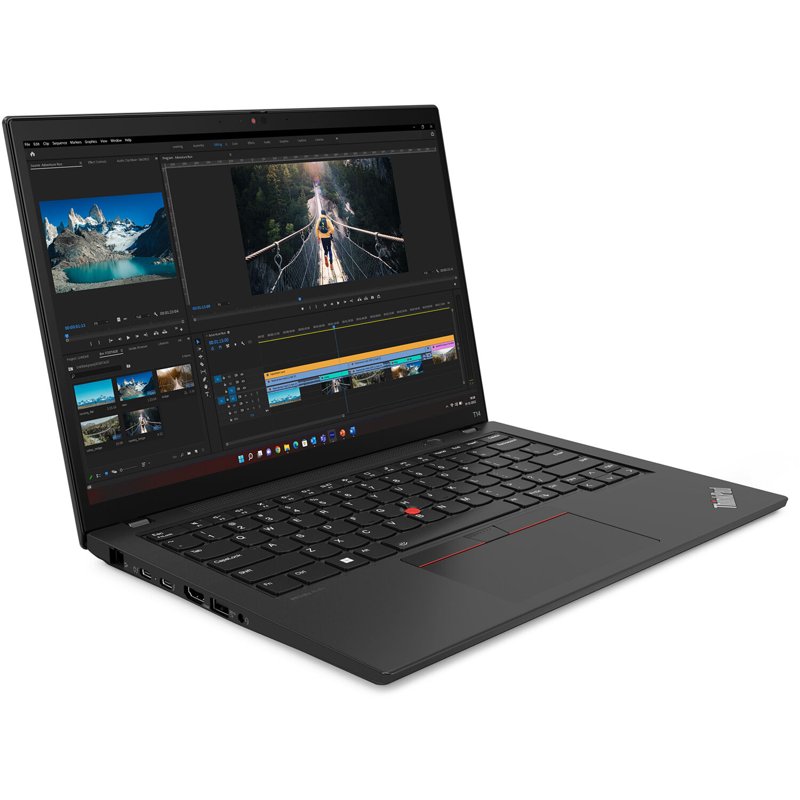 Lenovo ThinkPad T14 Gen 2 11th Gen 2.4GHz Intel Core i5-1135G7 16GB RAM 512GB SSD 14" Touch Screen Notebook Full HD Intel Iris Xe Graphics Backlit Keyboard HD 720p Camera with ThinkPad Webcam Privacy Shutter Dolby Audio Speaker System Certified Ex Uk 6 Months Warranty-Limited Stock