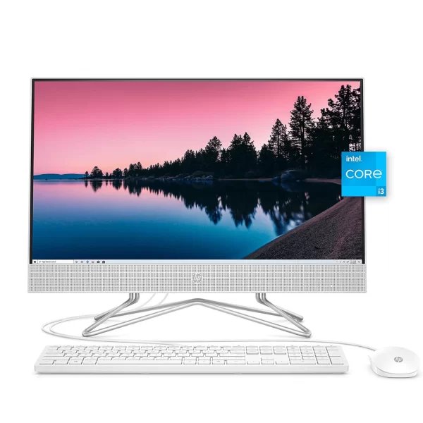 HP All-in-One 24-dp0xxx Intel Core i3 11th Gen 8GB DDR4-3200 SDRAM 256GB PCIe NVMe M.2 SSD + 1TB HDD 23.8" FHD IPS Widescreen WLED-backlit anti-glare 1920 x 1080 6 Months Dealership Warranty