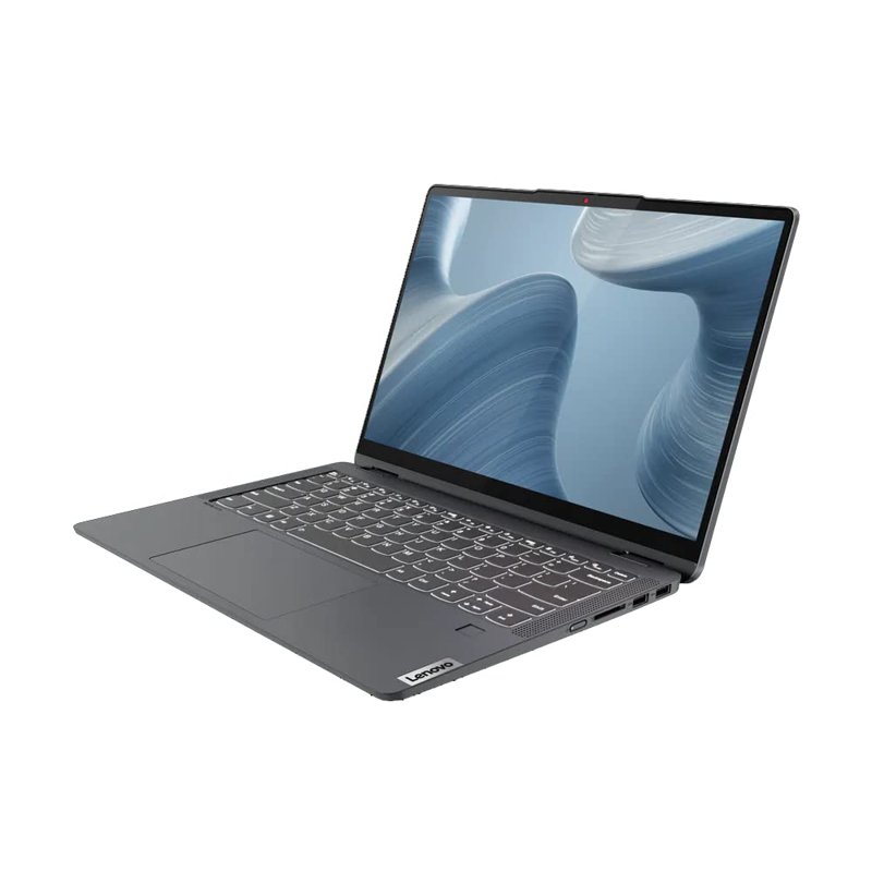Lenovo IdeaPad Flex 5 14IAU7 Intel Core i7-1255U, 8GB LPDDR4x 4266 SDRAM 512GB SSD M.2 2242 PCIe 4.0x4 NVMe 14" WUXGA Touchscreen Display with 1080p Privacy Shutter Webcam Fingerprint Reader Lenovo Digital Pen Backlit Keyboard Windows 11 Home 1 Year Warranty
