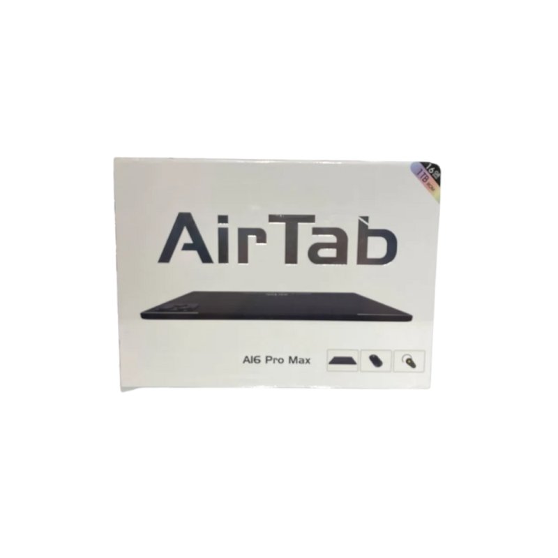 AirTab A16 Pro Max 5G Tablet 10.1" FHD Incell Display 16GB RAM 1TB ROM Android 15 13MP + 30MP Camera Bluetooth Headset Keyboard 10000mAh Battery
