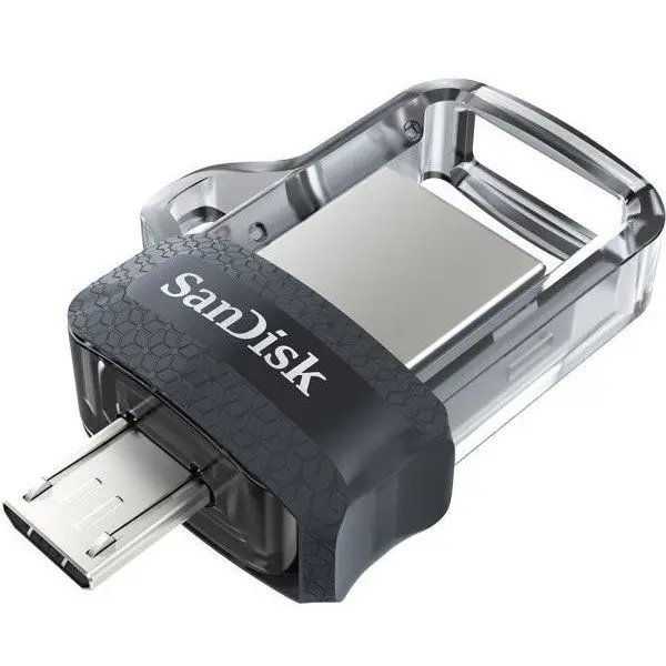 Sandisk Ultra Dual USB m3.0 OTG 32GB Flash Drive for Android Smartphones Black