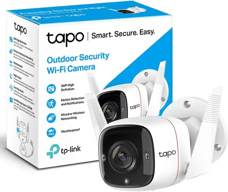 TP-Link Outdoor Home Security Wi-Fi Camera - TL-TAPO C310