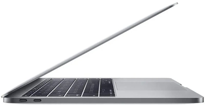 Apple MacBook Pro 7th Gen Intel Core i5-7660U@2.3GHz 16GB RAM 256GB SSD ROM 13.3" LED IPS Display Intel Iris Graphics WiFi Webcam USB Type C Ports Certified Refurbished Ex UK 6 Months Warranty Grade A A1708 Space Gray