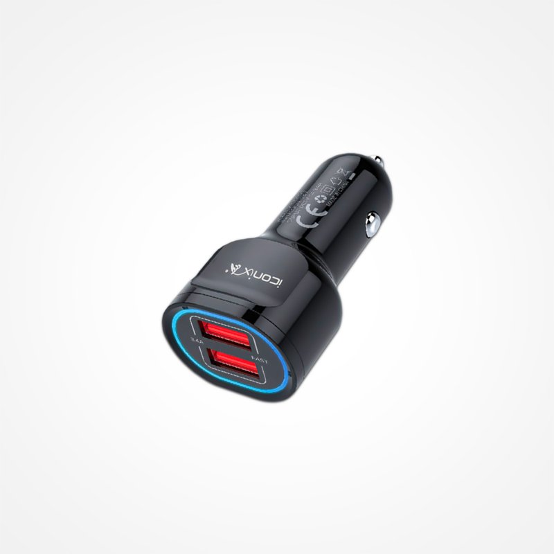 Iconix 3.4A Fast Car Charger ic-cc1716