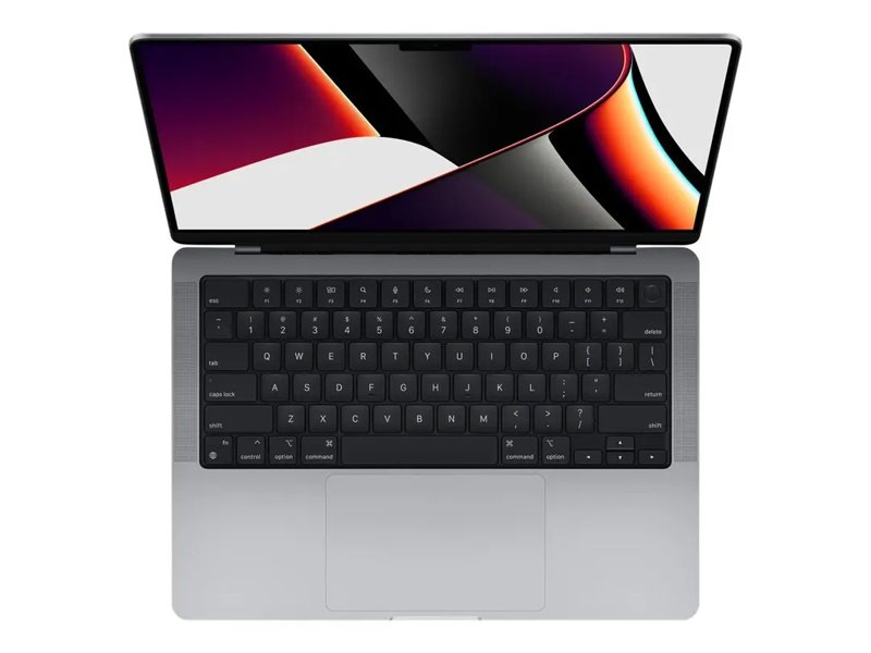Apple MacBook Pro 14.2" Liquid Retina XDR Display 16GB RAM 1TB SSD M1 Pro Chip 8C CPU 14C GPU ProMotion Thunderbolt 4 Touch ID With M1 Chip MKGQ3 Space Gray