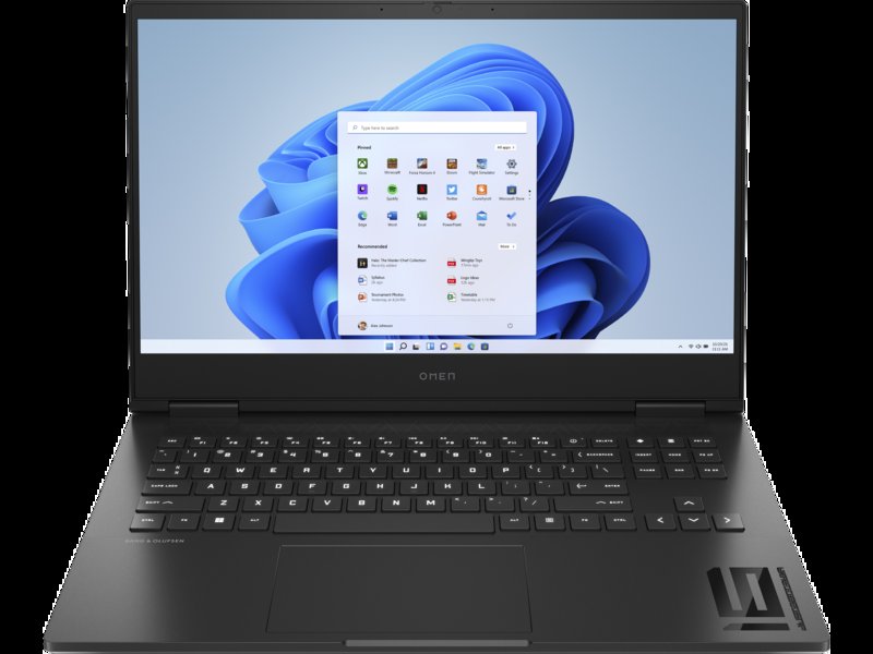 HP OMEN 16 Gaming Laptop 16" FHD Display  13th Generation Intel Core i9-13900HX 16GB DDR5-5200 MHz RAM 1TB PCIe Gen4 NVMe Performance M.2 SSD 8GB GDDR6 NVIDIA GeForce RTX 4070 Laptop GPU HP True Vision 1080p FHD Camera Audio by Bang & Olufsen 1 Year Dealership Warranty