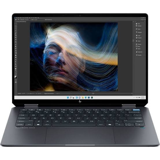 HP OmniBook Ultra Flip 14-fh00NR 2-in-1 Laptop Next Gen AI PC Intel Core Ultra 7 256V 32GB LPDDR5x-8533 MT/s SDRAM 1TB NVME M.2 SSD 14" 3K OLED Touchscreen Intel Arc Graphics Intel AI Boost 9MP IR AI Camera Windows 11 Home 1 Year Warranty