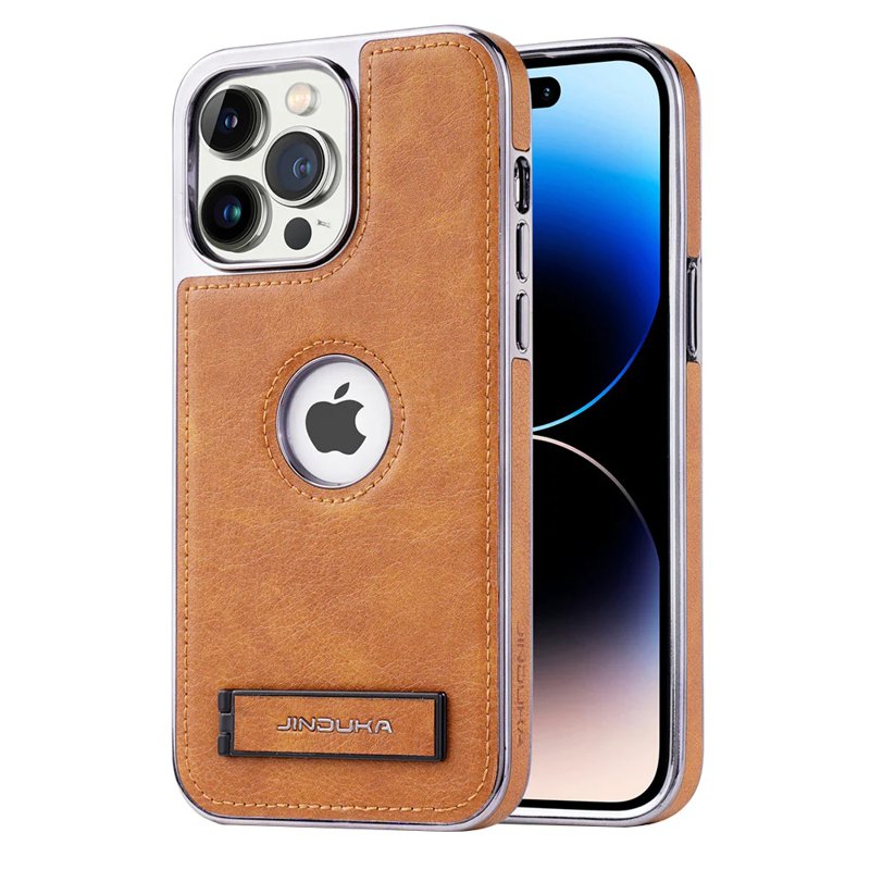 iPhone 15 Pro Jinduka Leather Case