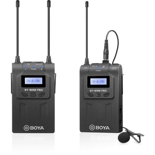 BOYA by-WM8 Pro-K1 UHF Wireless Lapel Microphone System