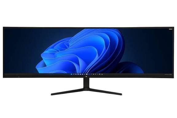JS Nova Edge Ultra 49 5K Ultra Wide Gaming Monitor Auren Series 49” 5K Dual-QHD (5120 × 1440) 165Hz Refresh Rate