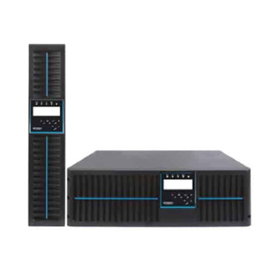 ROSSO Power AR2000II Plus LCD 2000VA AVR 230V IEC Outlet 48V Battery Tower DC UPS ROS-TD48V-2000
