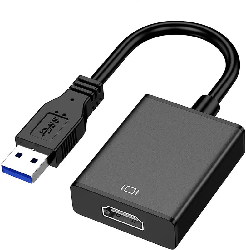 USB to HDMI Adapter 4K@60Hz USB 3.0 to HDMI 1080P Video Graphics Cable Converter with Audio