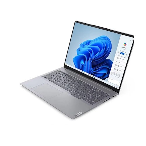 Lenovo ThinkBook 16 G8 IAL Intel Core Ultra 7 225H 16GB DDR5 5600 RAM 512GB SSD 16" WUXGA Display Intel Integrated Graphics 1080p Webcam Privacy Shutter Fingerprint Reader Backlit Keyboard Business Laptop 1 Year Warranty 