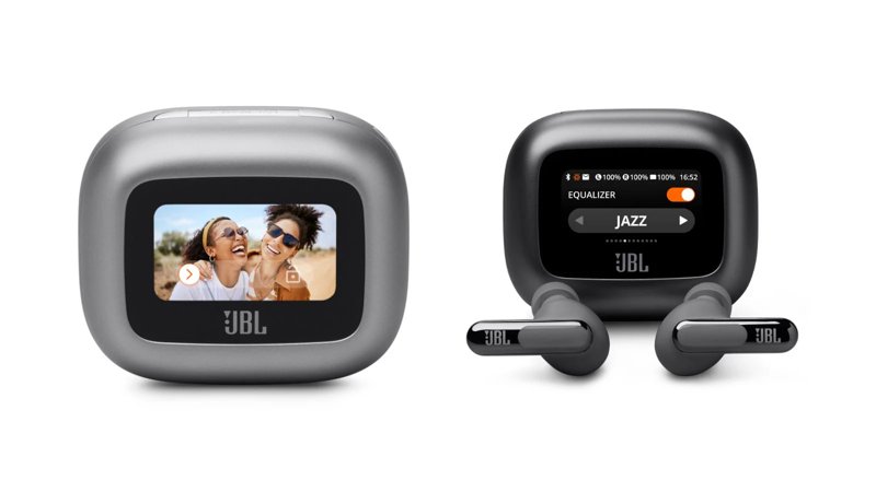 JBL Live Beam 3 True Wireless Noise-Cancelling Closed-Stick Earbuds