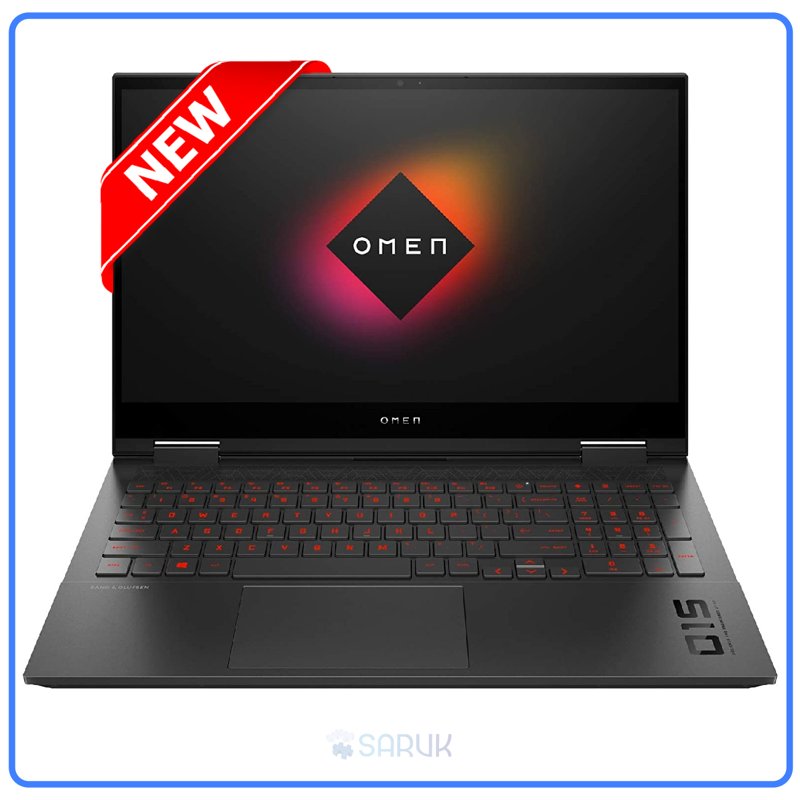 HP OMEN Laptop 15-ek0010ca Core i7-10750H 15.6'' FHD IPS 8GB DDR4-2933 256GB 6GB GDDR6 Dedicated NVIDIA GTX 1660 Win 10 1 Year dealership Warranty