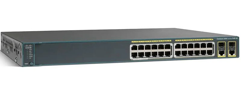 Cisco WS-C2960X-24PS-L Gigabyte Switch with POE