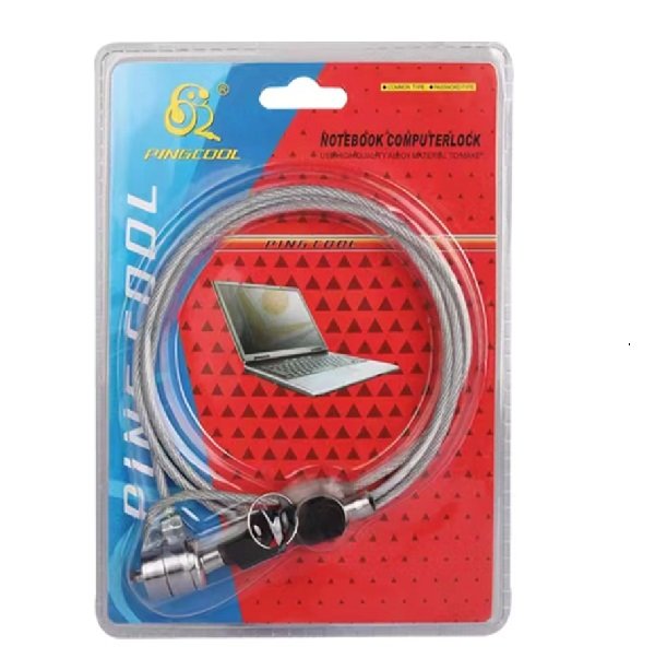 Ping Cool Laptop Computer Lock Cable Lock With Keys