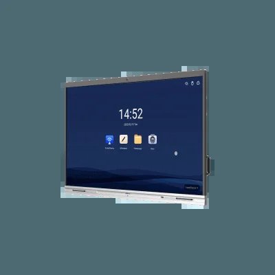 Dahua LCH75-MC410-B 75" 4K Display Smart Interactive Whiteboard Quad-core A55 Android 9.0 Supports Both Android and Windows Wireless Screen Sharing From Multiple Devices Finger + Stylus Pen Writing Mode Built-in 5MP Camera