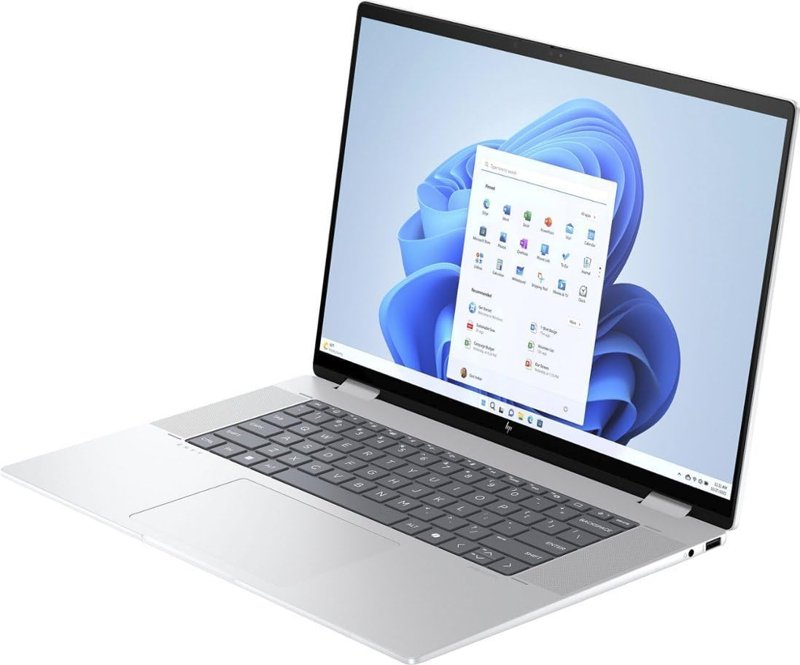 HP Envy 16-ac0033dx x360 Laptop Intel Core Ultra 7-155U 32GB LPDDR5 RAM 2TB SSD 16″ Touch Display Intel Arc Graphics Windows 11 Glacier Silver Eng-Backlit Keyboard 1 Year Manufacturer Warranty